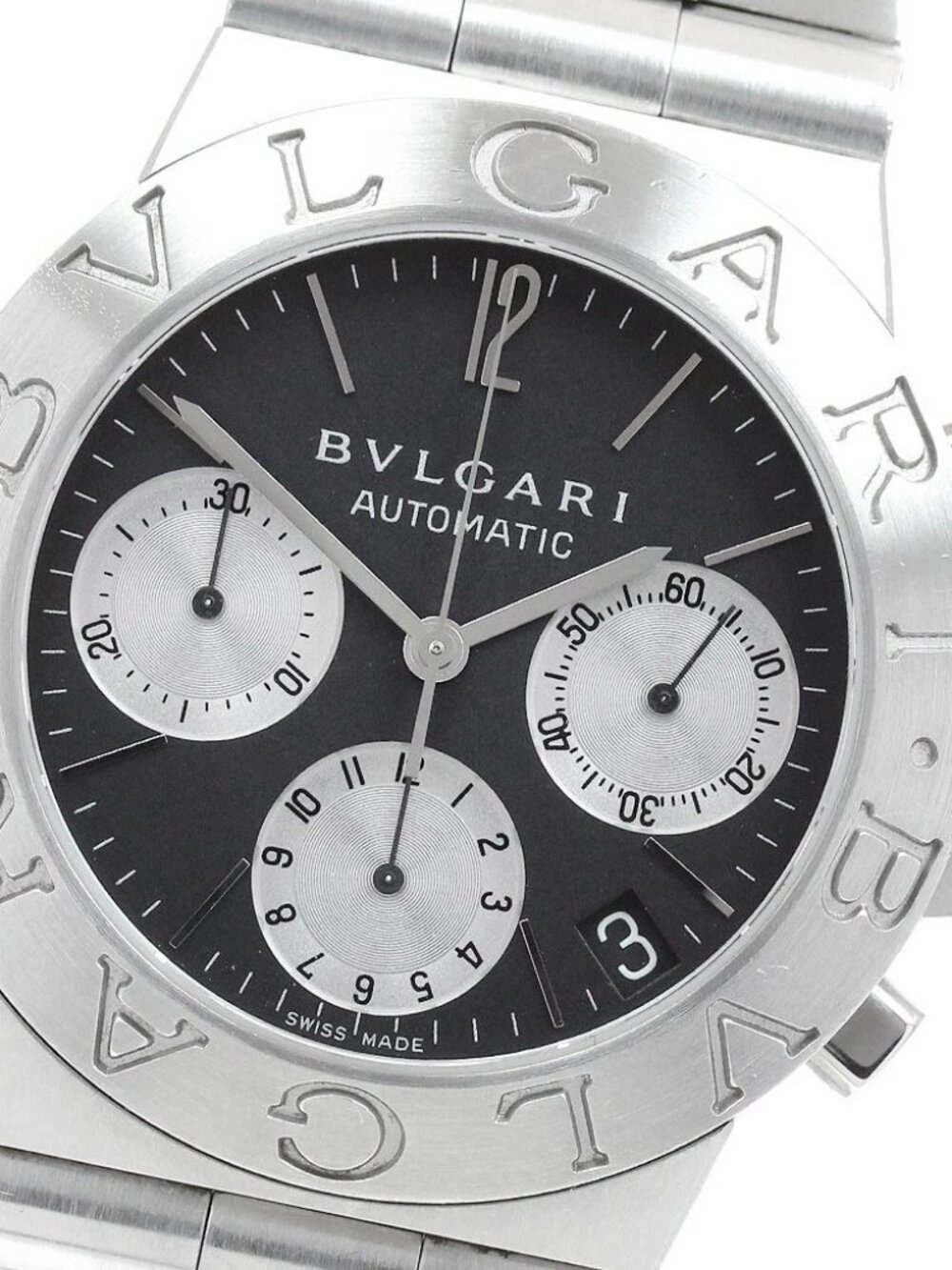 BVLGARI Diagono Sports CH35S Chronograph Date Automatic Men's Watch_963411